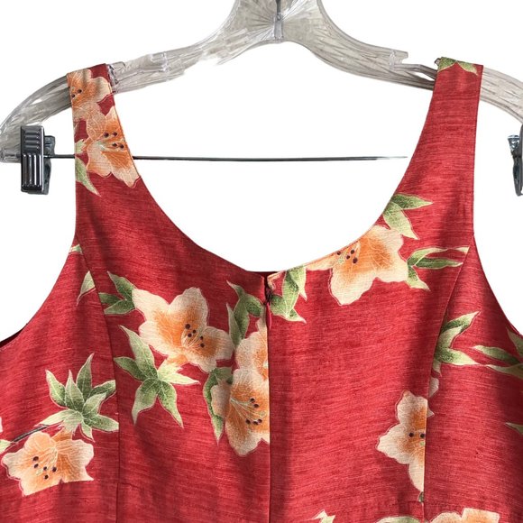 Vintage Tommy Bahama Women's 100% Silk Sun Dress Size 10 Floral Lined Hawaiian - Picture 10 of 10